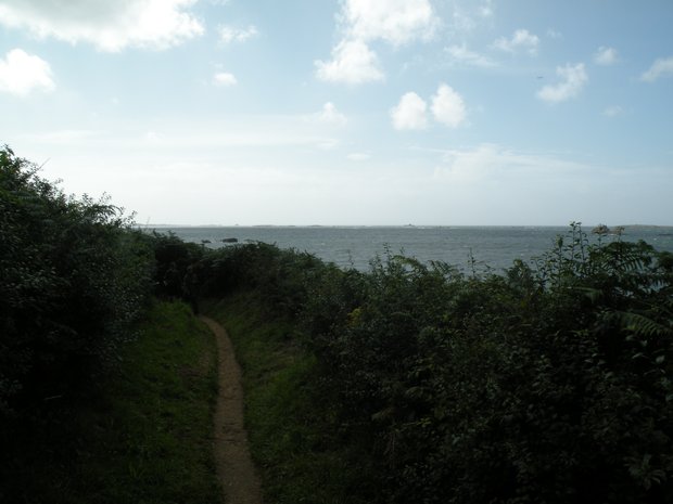  Le GR 34 longeant la côte bretonne